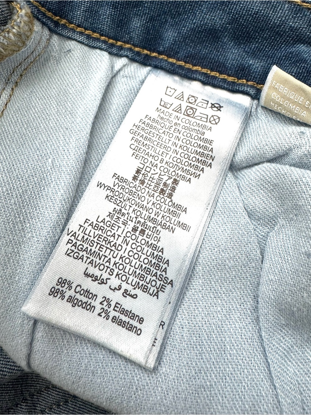 MICHAEL KORS Denim Frayed Hem Studded Shorts - Picture 4 of 7